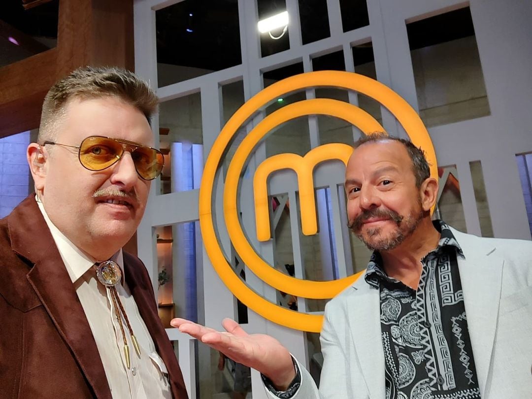 El chef Herrera y Benito Molina