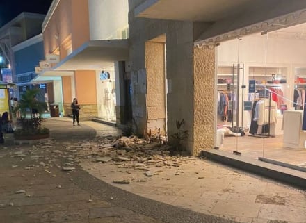 Daños en Acapulco por el sismo magnitud 7.1