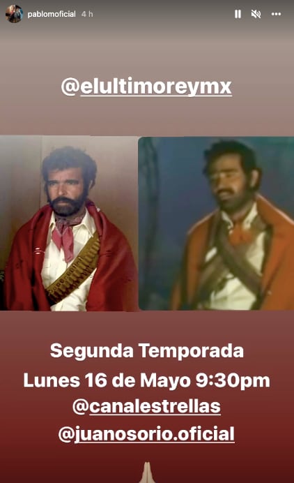 Revelan fecha de estreno segunda temporada "El último rey"