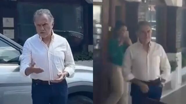 Avientan monedas a Miguel Ángel Yunes Linares por apoyar a Morena