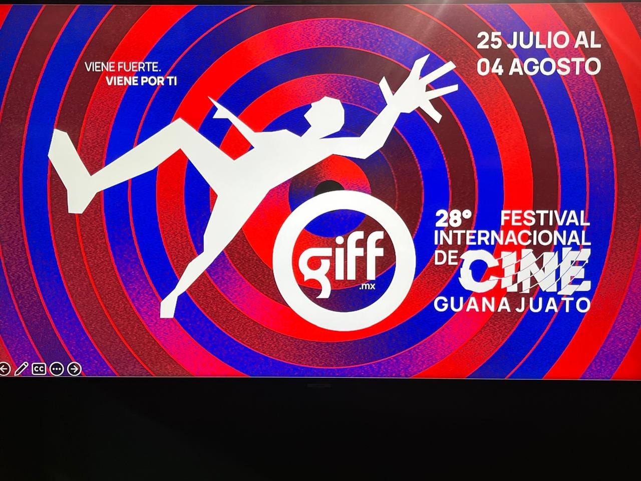 Presentación del GIFF 2025, Guanajuato International Film Festival, en Cineteca Nacional