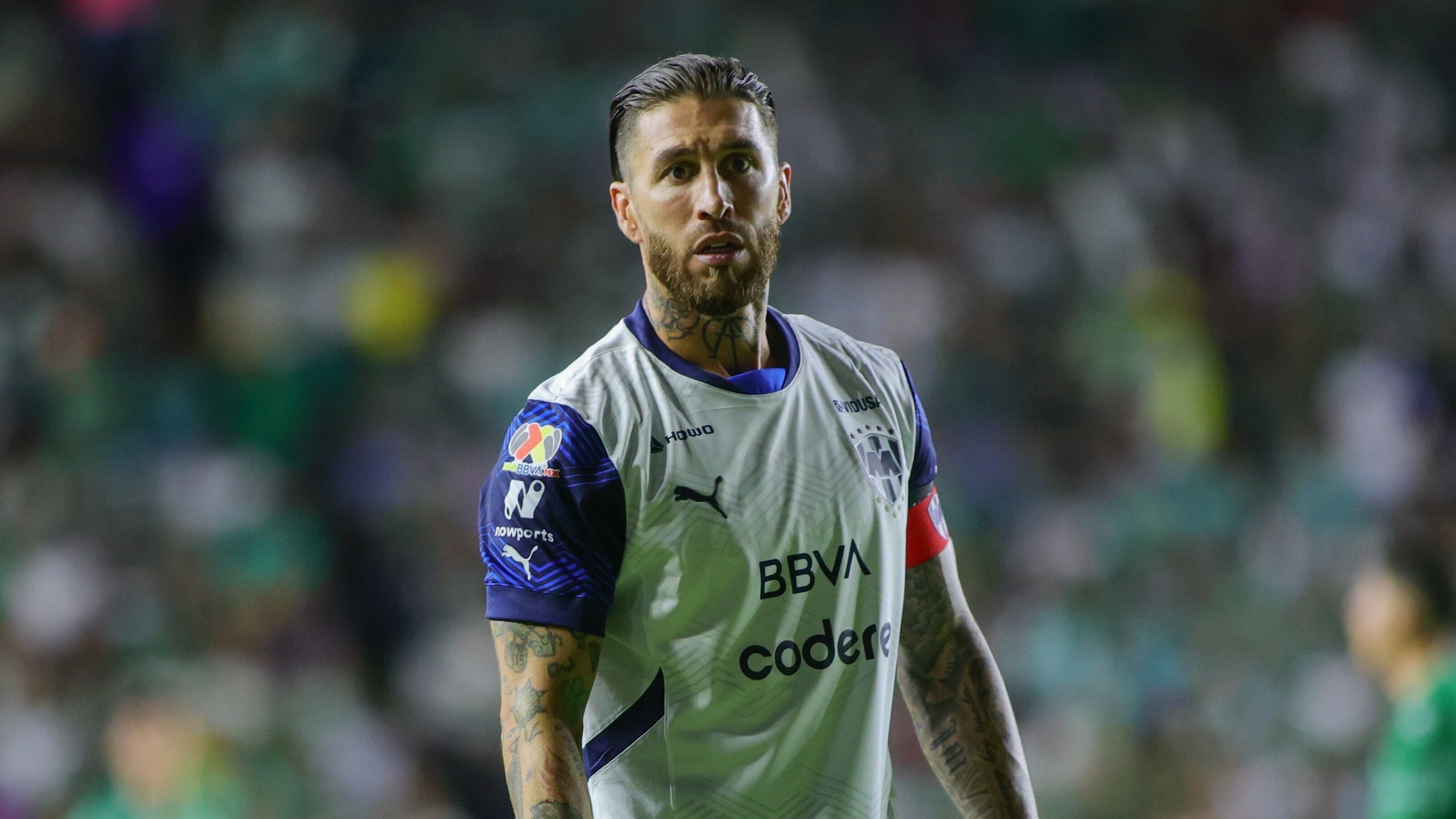 Sergio Ramos con Rayados