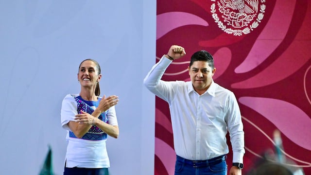 Ricardo Gallardo acompaña a Claudia Sheinbaum en su Segundo Informe.