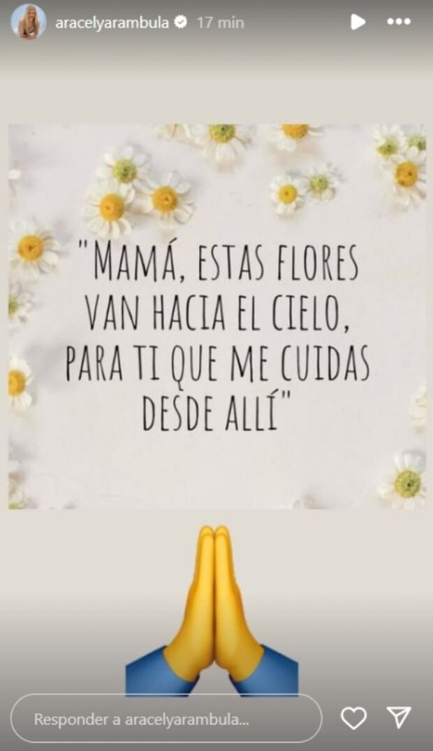 Aracely Arámbula comparte muestras de cariño y desgarrador mensaje tras la muerte de su mamá, Socorro Jacques