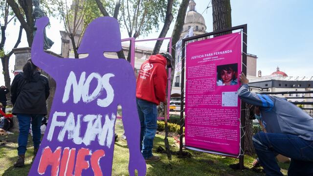 Familias protestan contra feminicidios en México