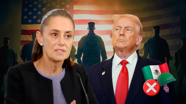 Sheinbaum niega que Trump insistiera en ataques terrestres contra cárteles en México