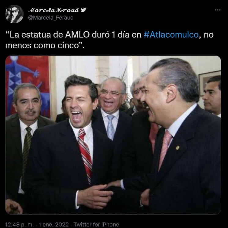 Incluso algunos memes hacen referencia al exmandatario Enrique Peña Nieto, pues Atlacomulco es cuna del PRI.