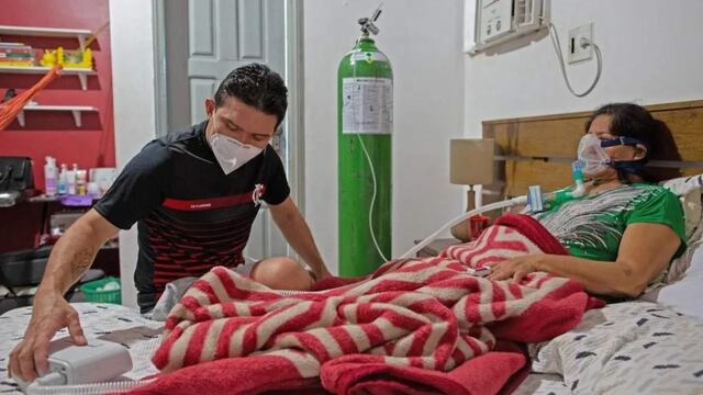 Médico de Brasil y su mamá