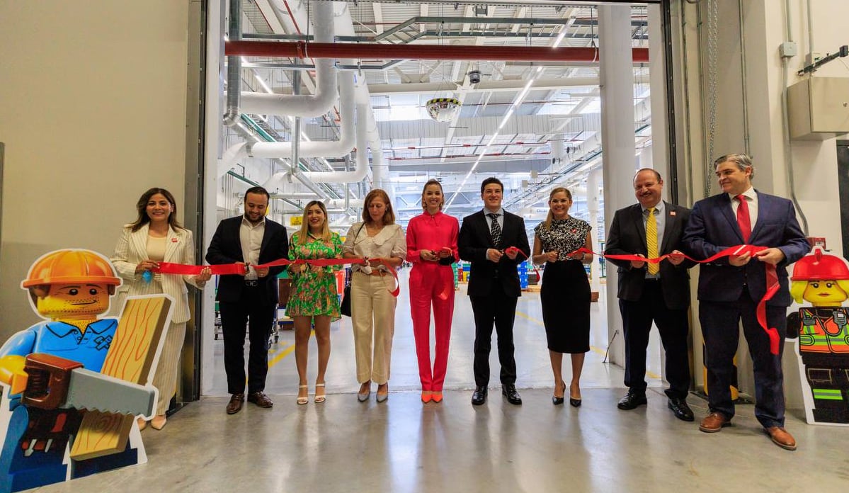 Samuel García inaugura expansión de LEGO donde se invertirán 507 mdd