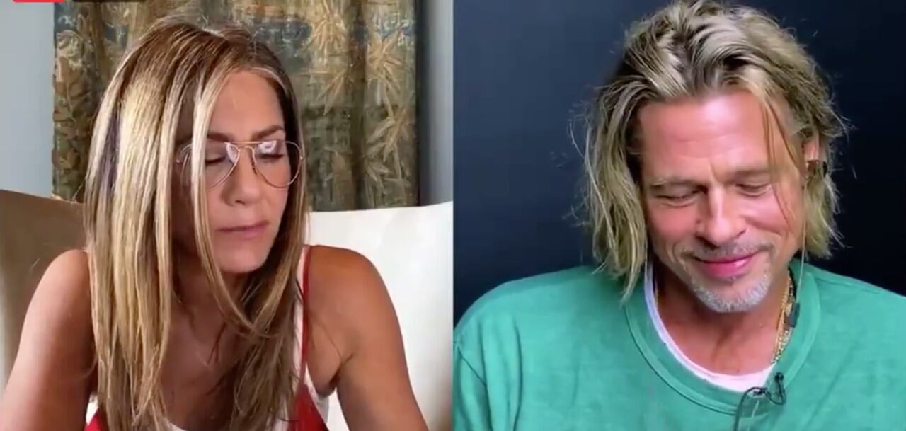 Jennifer Aniston y Brad Pitt