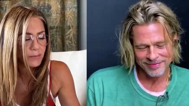 Jennifer Aniston y Brad Pitt