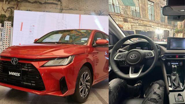 Así se ve el nuevo Toyota Yaris Sedán 2023.