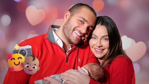 Bienvenido, Máximo: Claudia Martín y Carlos Said ya son papás