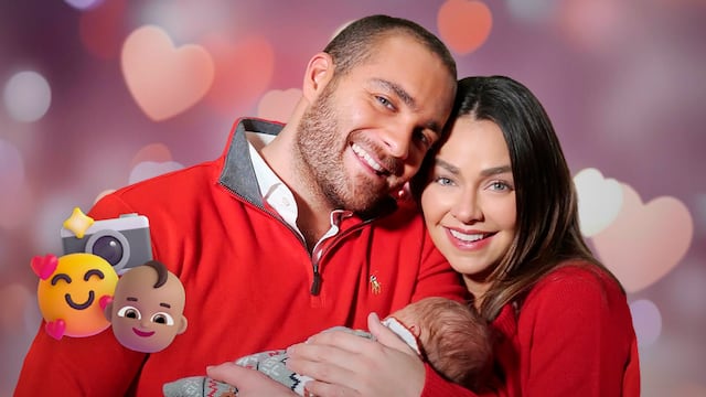 Claudia Martín y Carlos Said dan la bienvenida a su primer hijo Máximo