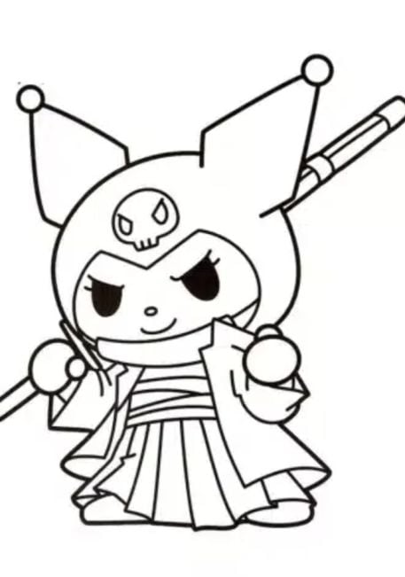 Kuromi espadachina por el Día Internacional de la Mujer