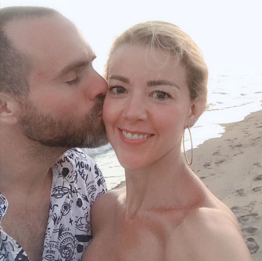 Fernanda Castillo y Erik Hayser