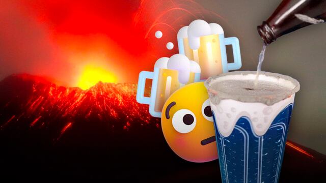 LLEGARON LAS "POPOCHELAS", BEBIDAS TEMÁTICAS POR EL VOLCÁN POPOCATÉPETL