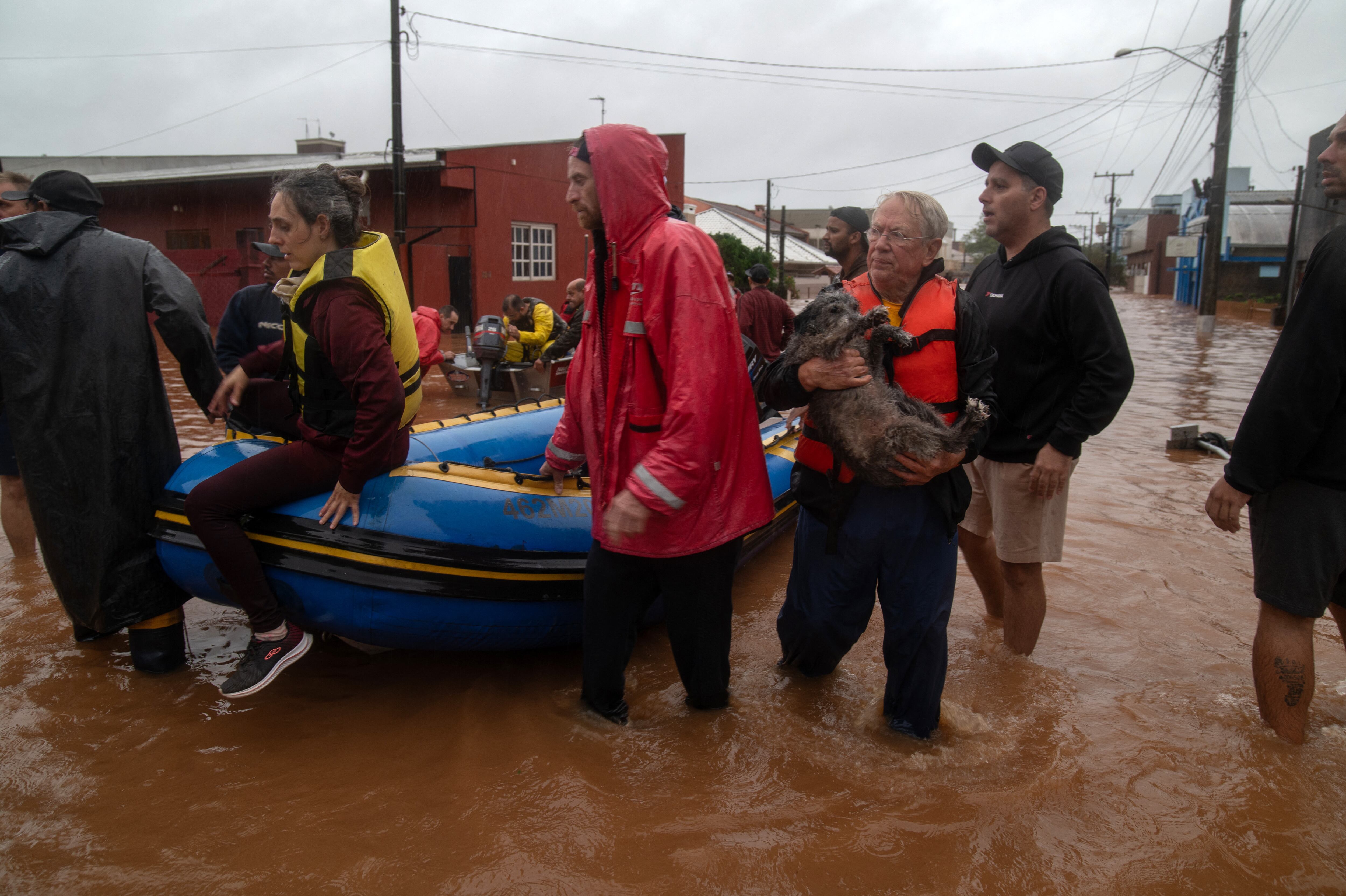 Lluvias en Brasil