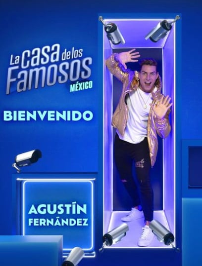 Agustín Fernández es el cuarto habitante de La Casa de los Famosos México 2024
