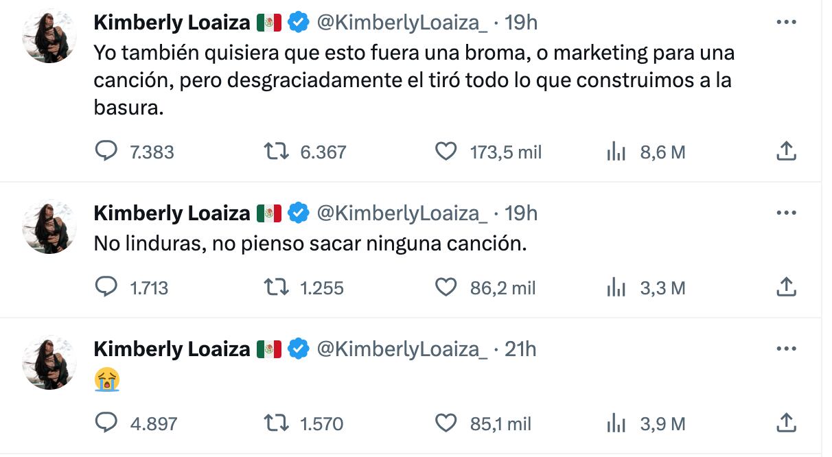 Kimberly Loaiza confirma infidelidad de Juan de Dios Pantoja
