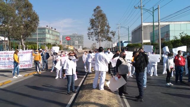 Protesta de personal de enfermería