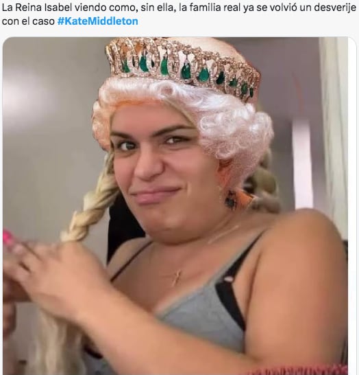 Memes sobre salud de Kate Middleton