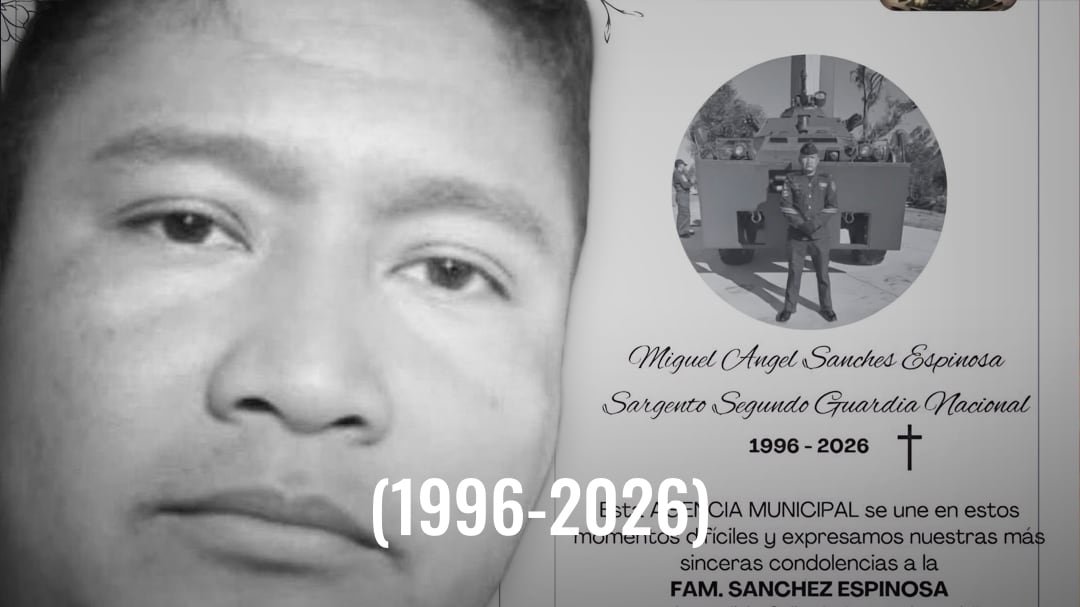 Honran en Oaxaca a sargento segundo de la Guardia Nacional caído en operativo