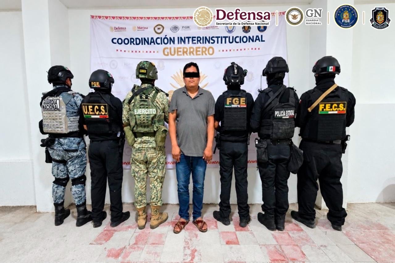 Samuel Benítez Cantorán, exfuncionario de Copalillo, fue detenido junto a dos cómplices más