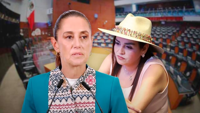 Sheinbaum se pronunció sobre las porras de apoyo a Raúl Morón en el Senado en presencia de Grecia Quiroz la semana anterior