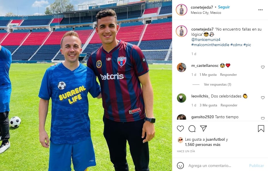 Frankie Muniz y Duilio Tejeda