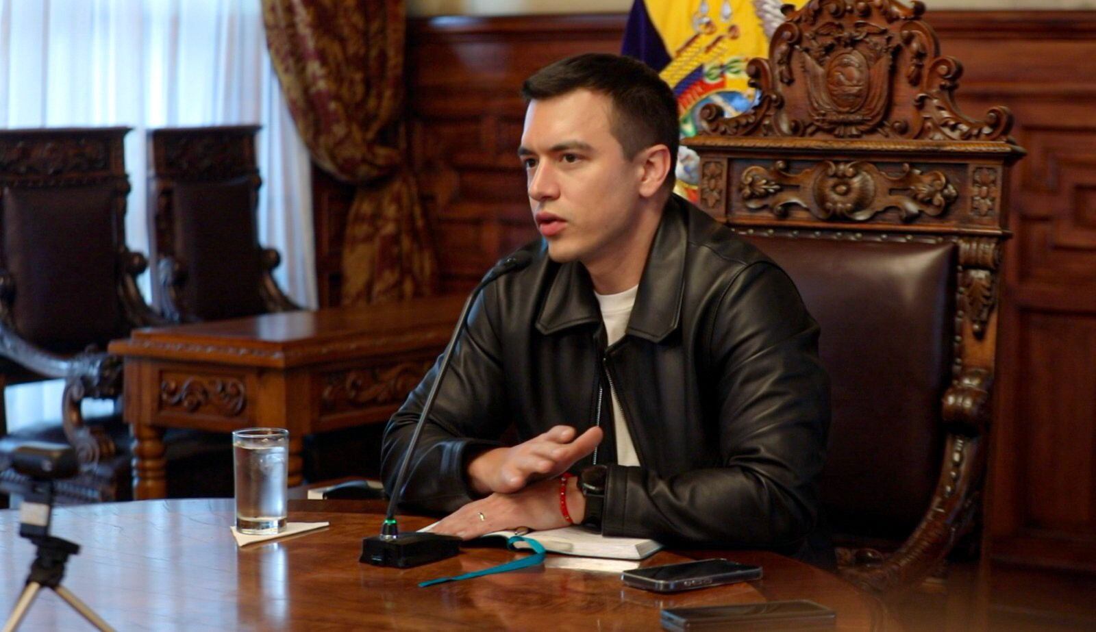 Daniel Noboa, presidente de Ecuador, impone aranceles de 27% a las importaciones de México