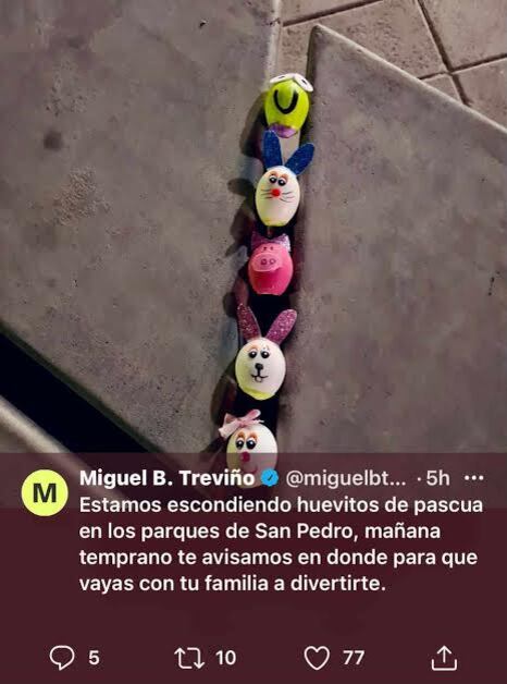Domingo de Pascua en SPGG- Publicación de Miguel Treviño