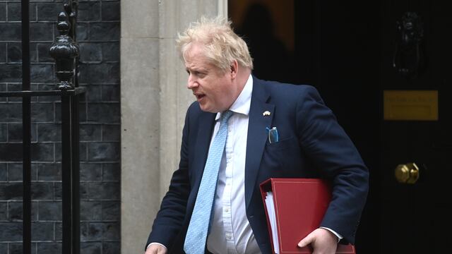 Boris Johnson, primer ministro de Reino Unido.