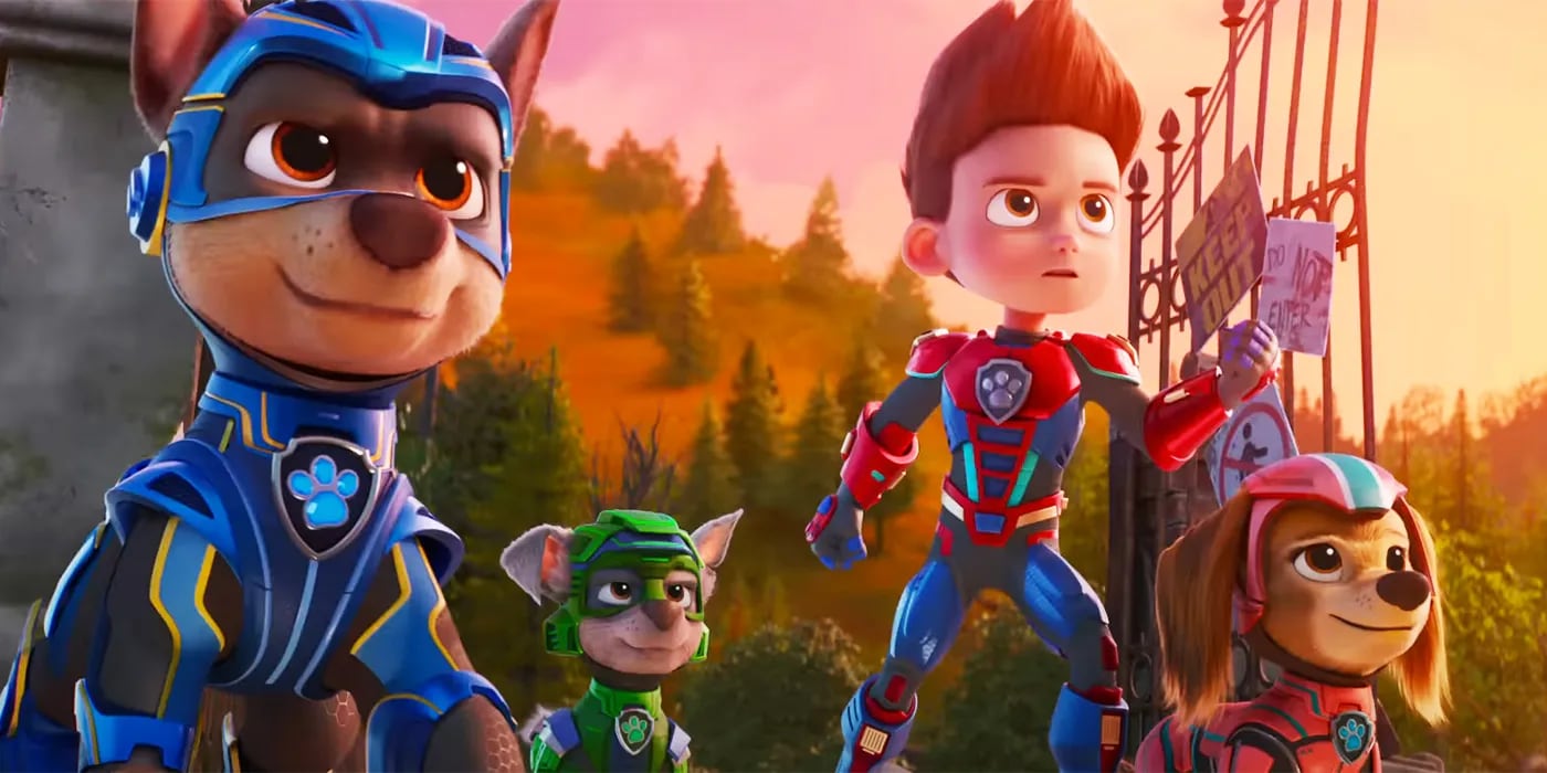 PAW Patrol: The Mighty Movie estrena tráiler y superpoderes para la patrulla canina