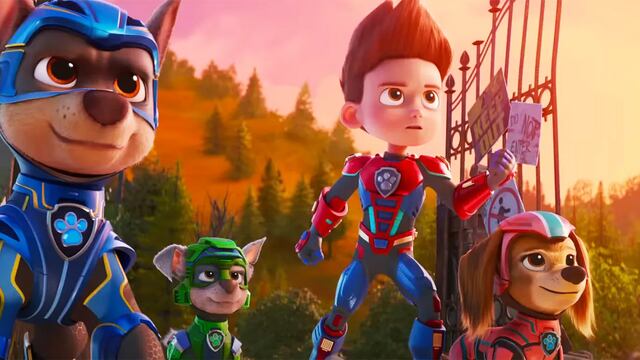 PAW Patrol: The Mighty Movie estrena tráiler y superpoderes para la patrulla canina