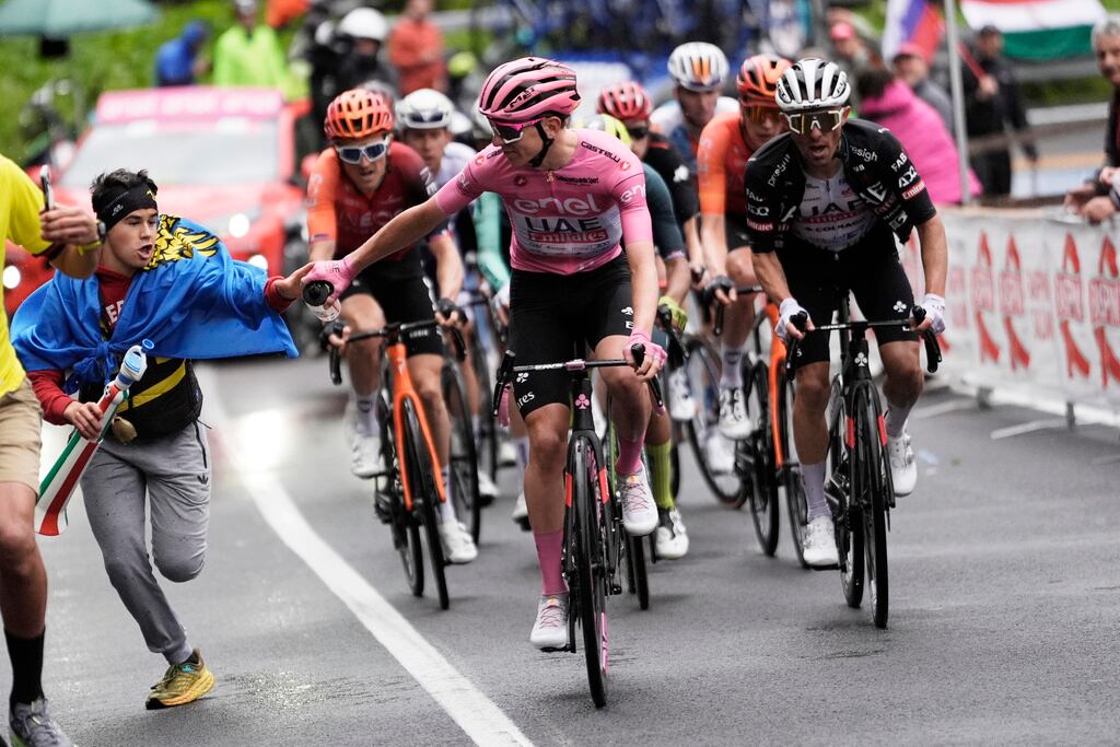 Tadej Pogacar se caracteriza por su amabilidad