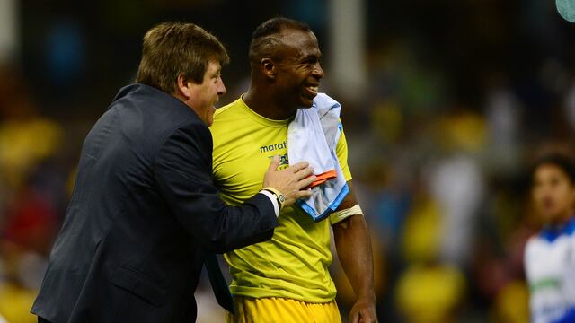 Miguel Herrera y Christian Benítez