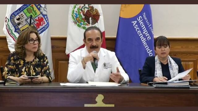 Conferencia de Secretaría de Salud.