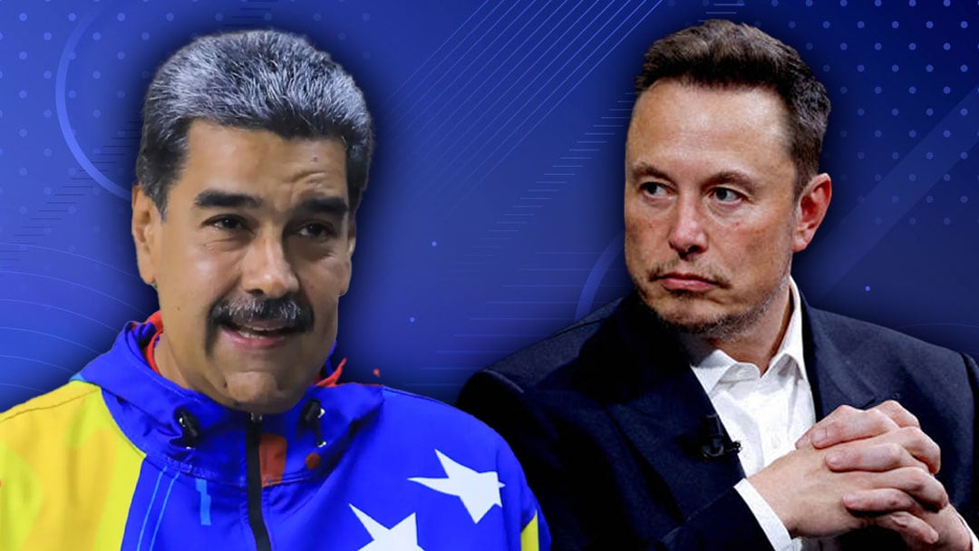 Nicolás Maduro y Elon Musk