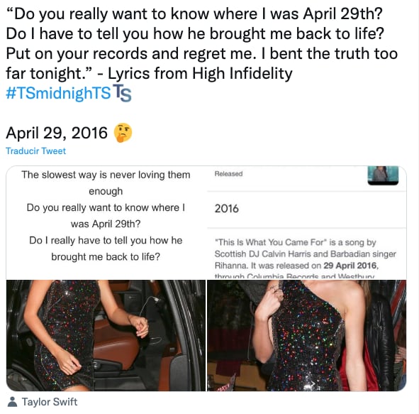 Reacciones a High Infidelity de Taylor Swift de su álbum Midnights