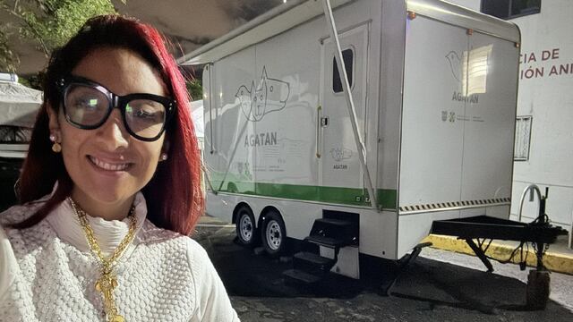 Ana Villagrán, titular de la Agencia de Atención Animal (AGATAN) de la CDMX