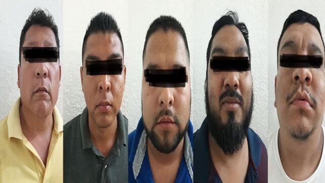 Los cinco detenidos fueron aprehendidos en la colonia Viveros de Nuevo Laredo y puestos a disposición de las autoridades.