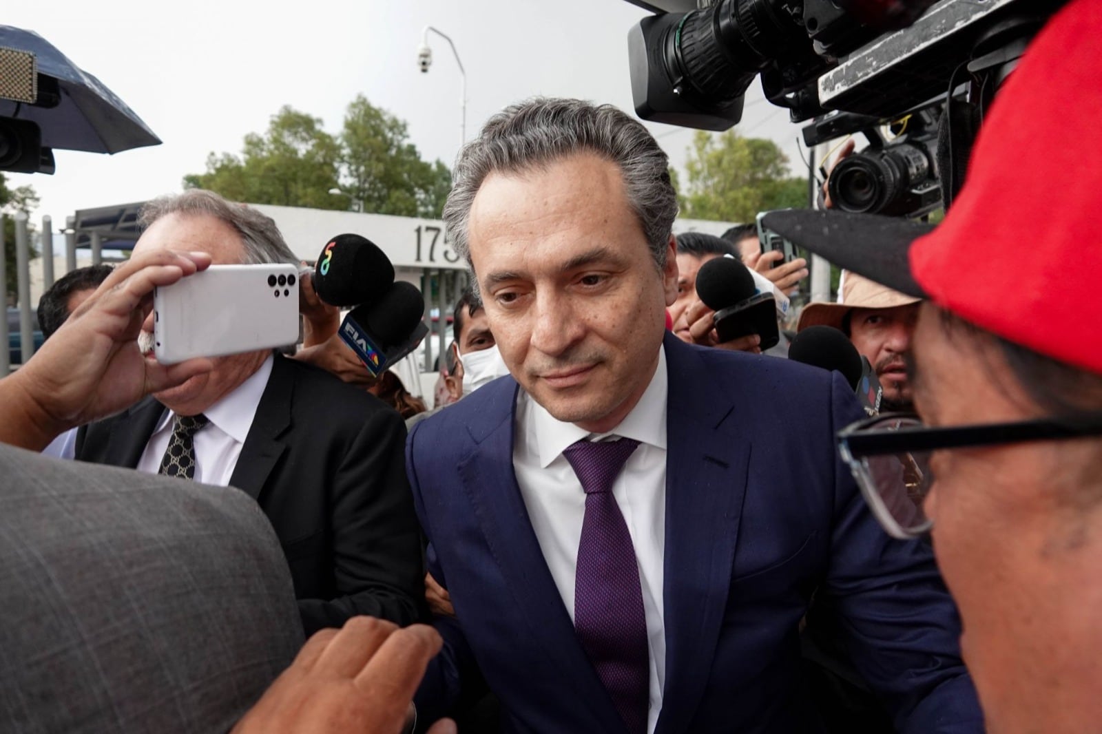 Emilio Lozoya reapareció para audiencia del caso Agronitrogenados
