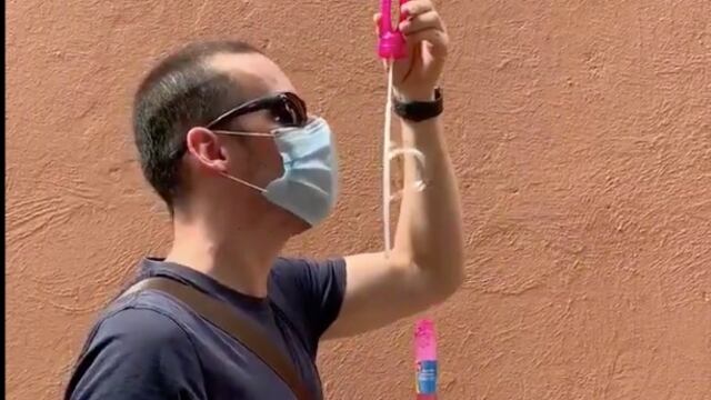 Experimento burbujas