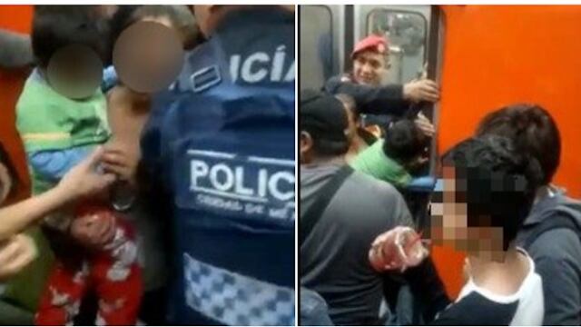 Policías capitalinos. Rescate.