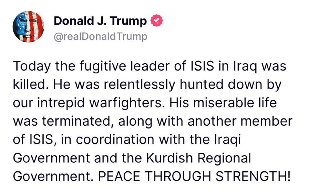 Donald Trump sobre Abu Jadija