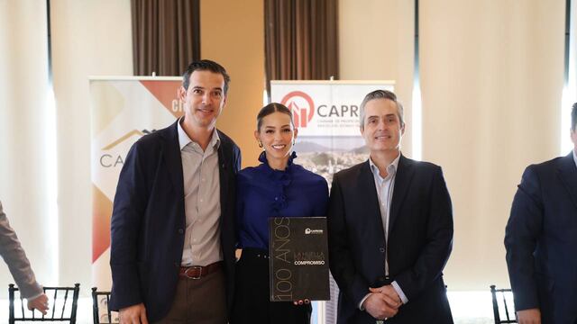 Mariana Rodríguez se reúne con socios CANADEVI y CAPROBI