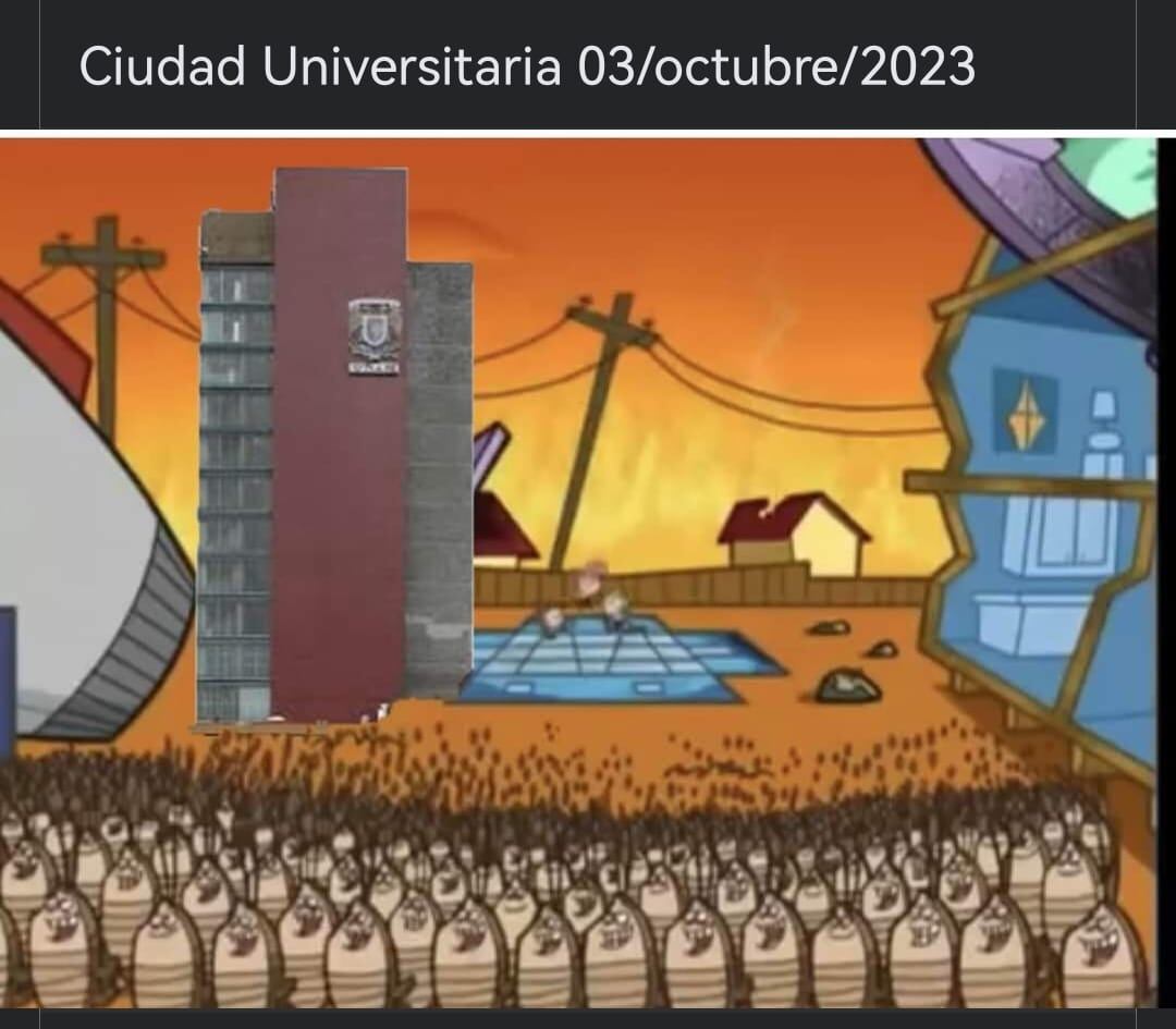 Se desata plaga de memes por chinches de la UNAM
