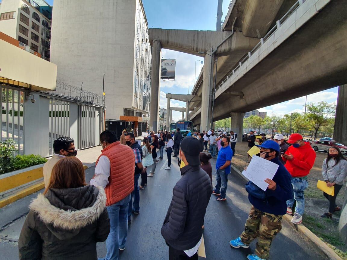 Manifestación vecinos de Ecatepec