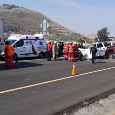 Accidente en Puebla-Atlixco